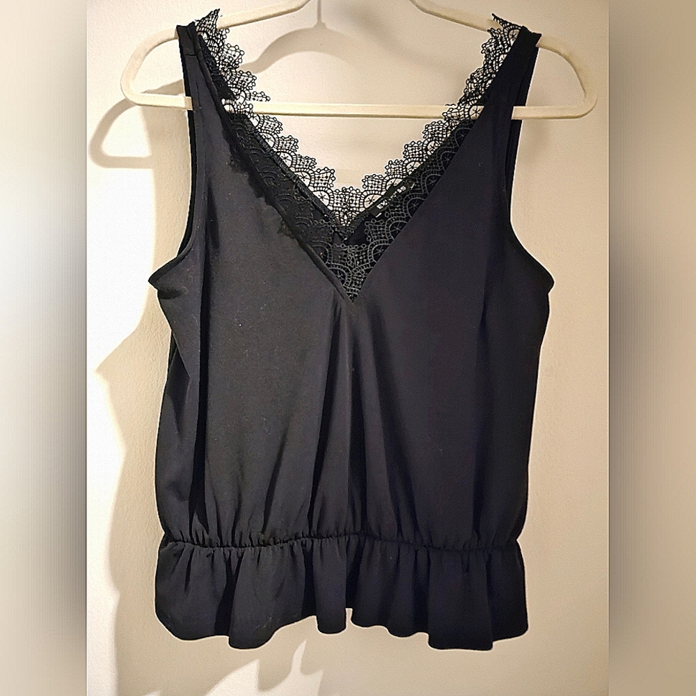 EXPRESS Black Tank Top
